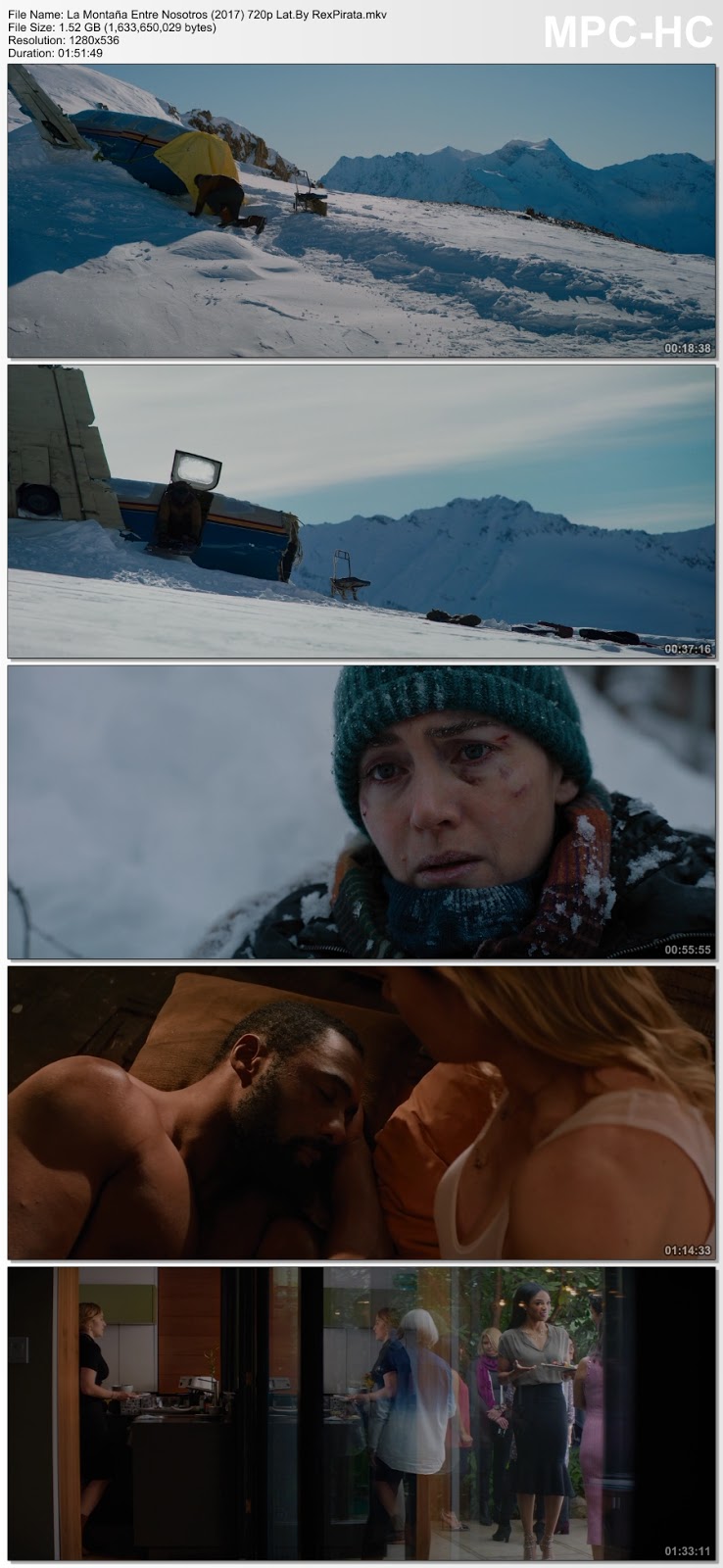Capturas de la película.