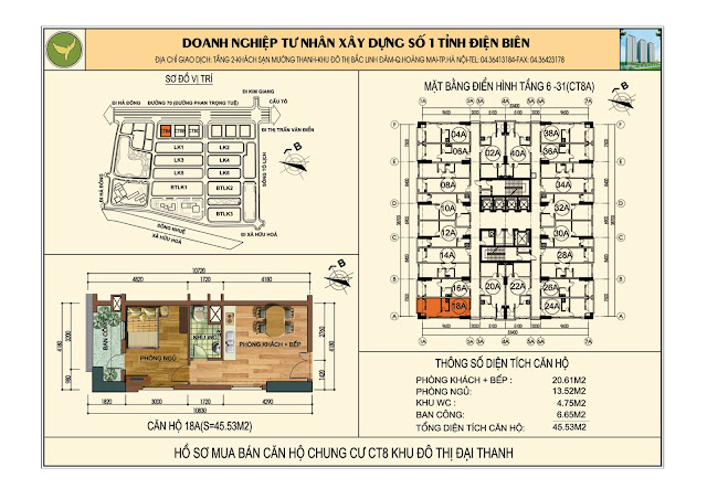 MẶT BẰNG CĂN HỘ CHUNG CƯ ĐẠI THANH CT8 MẶT BẰNG CĂN HỘ CHUNG CƯ ĐẠI THANH CT8