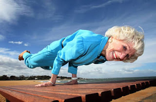 World Oldest Female Yoga Instructor- Bette Calman