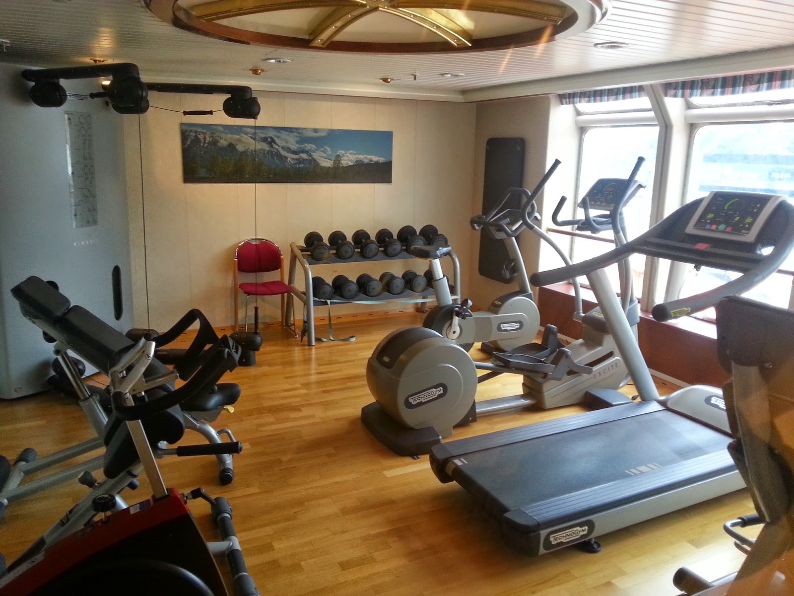 Hurtigruten MS Richard With - Fitness Room Hurtigruten MS Richard With - Fitness Room