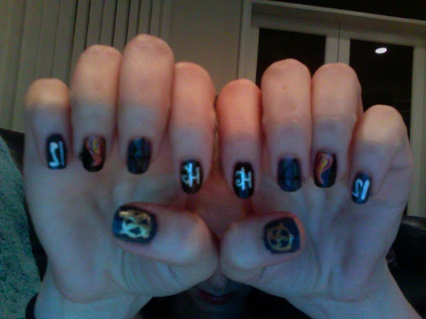 toothpick nail art hunger games