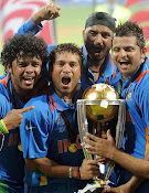 Sachin finally won the World Cup in 2011