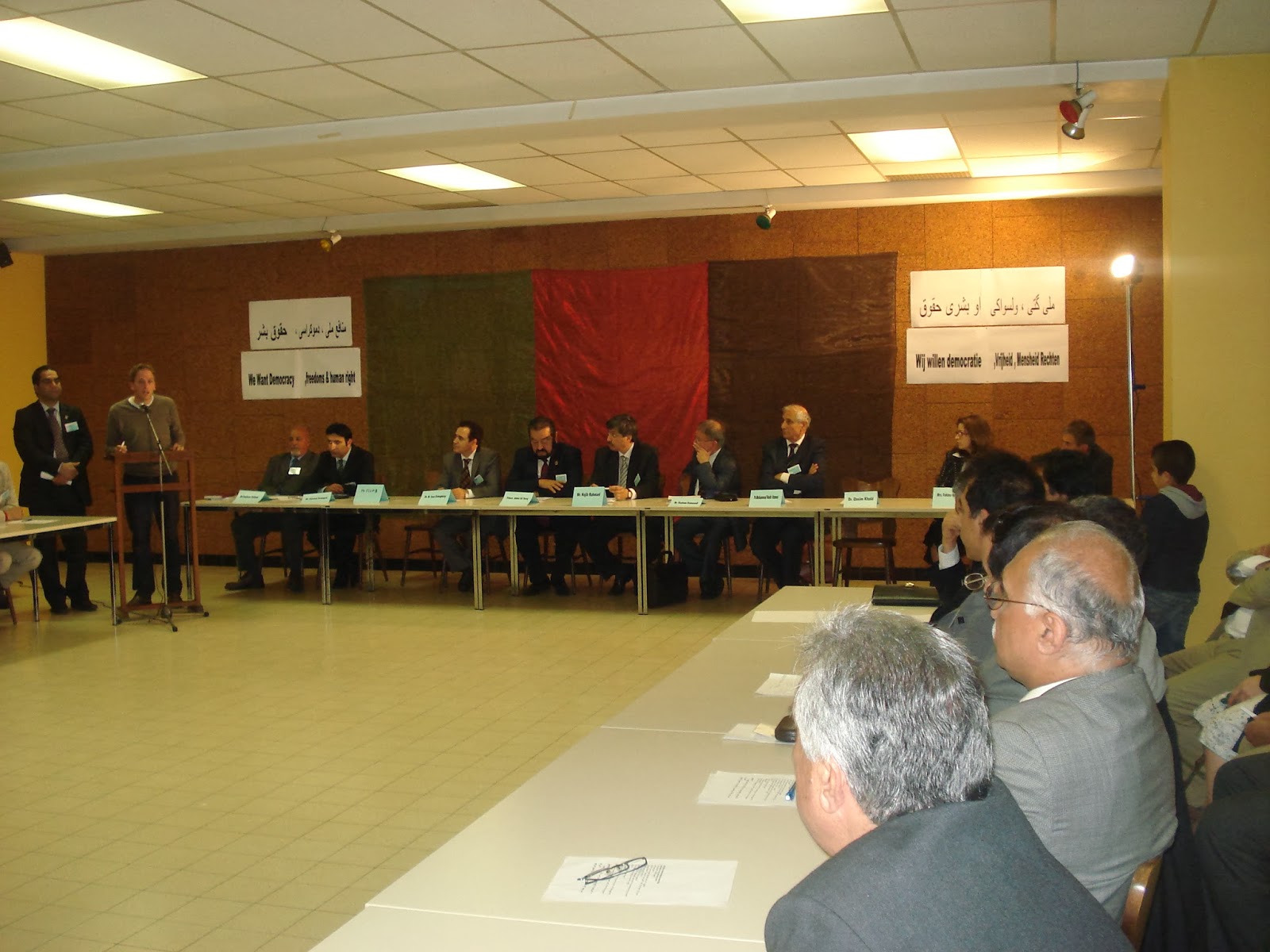 اولین جلسه کانگرس ملی افغانستان ژوئن 2013