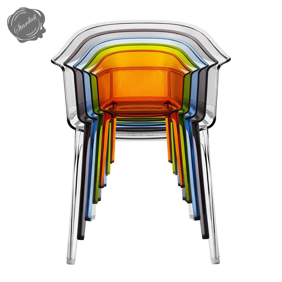 papyrus chair crystal clear kartell