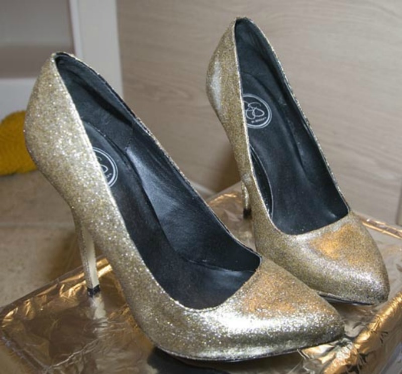 diy glitter shoes costume diy glitter shoes costume