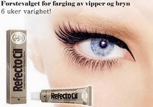 Farging av vipper og bryn