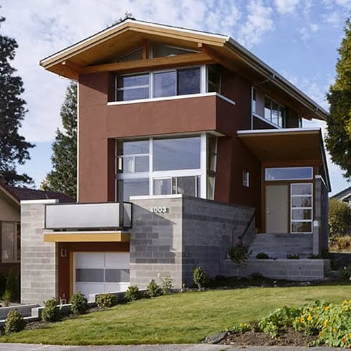 View Estetika Rumah Minimalis Background