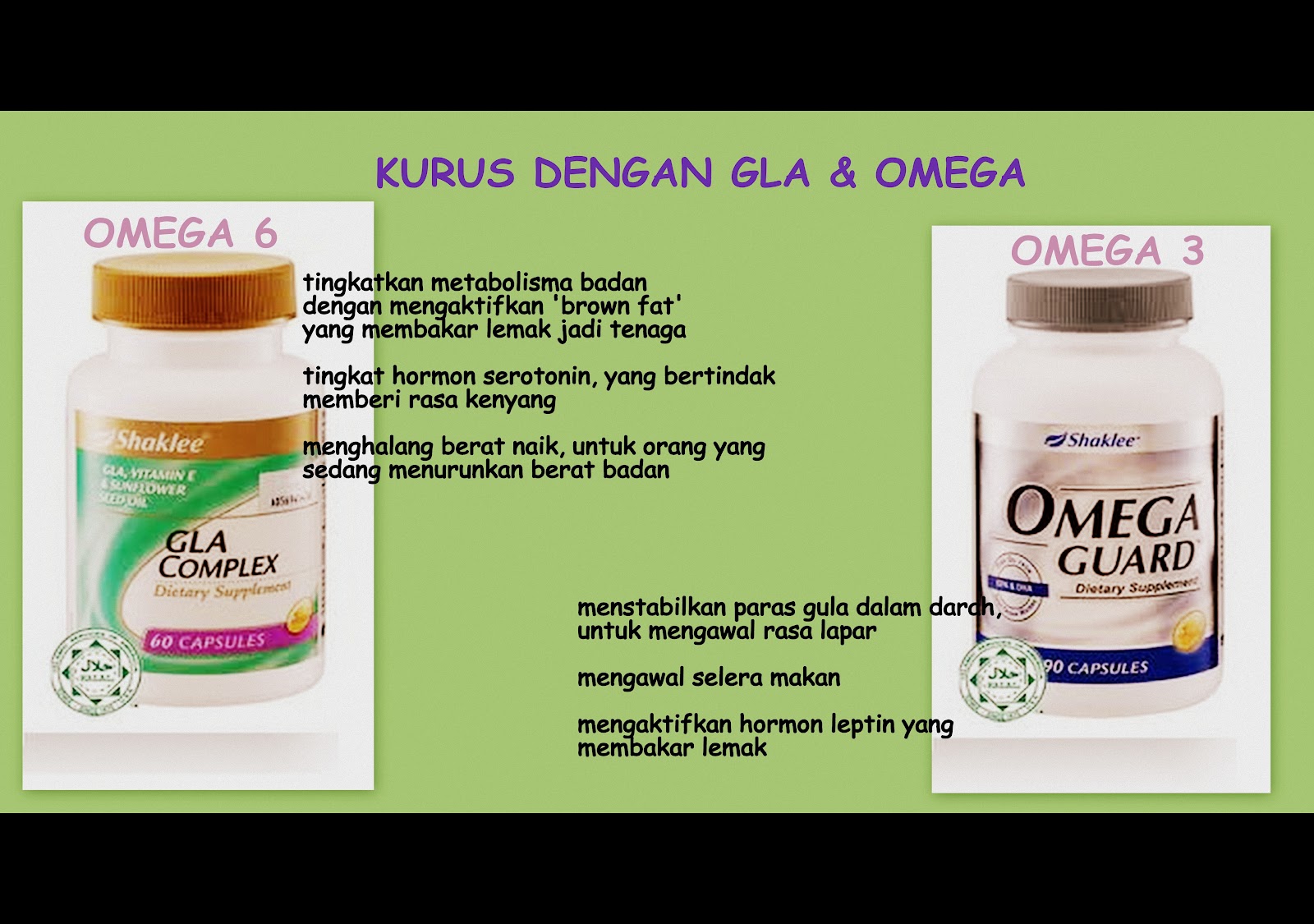 kurus dengan OMEGA GUARD dan GLA Hadiah Terindah, Dari Ibu Untuk Anaknya