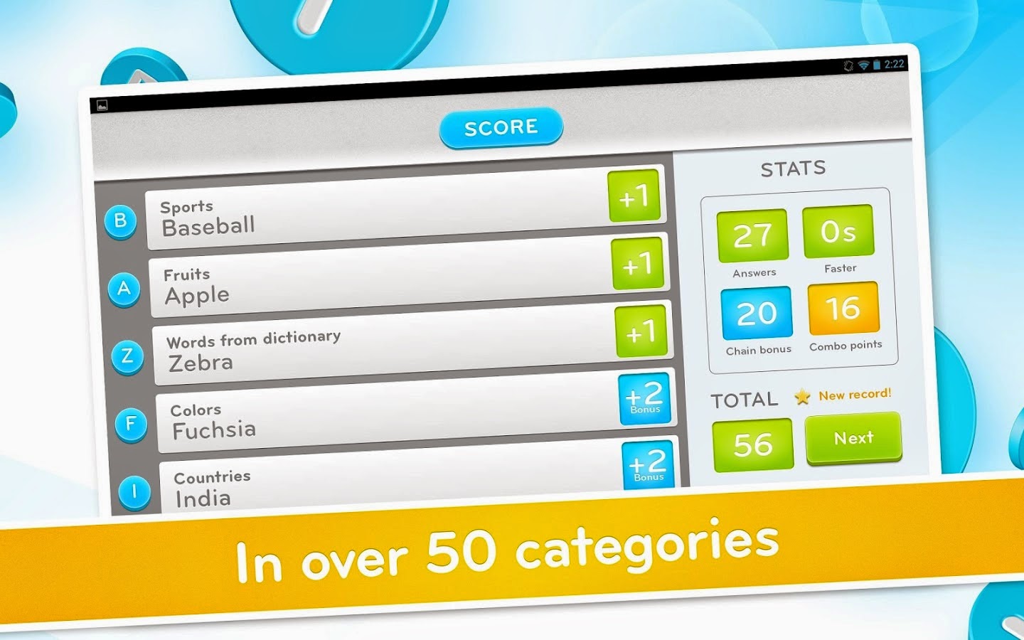 94 Seconds: category word game | Download APK For Free (Android Apps)