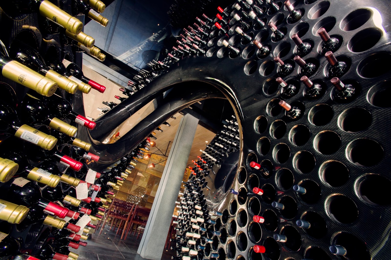 The WellAppointed Catwalk Ellerman House's Wine Gallery and Villa Two