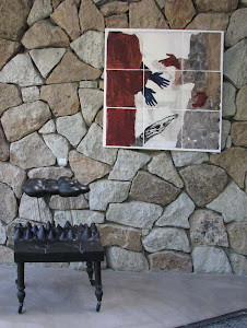 Emmanuelle Hardouin Duparc (collage), Marcelo Iglesias (escultura)