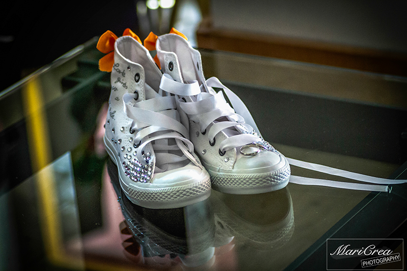 Giorgia e Matteo Bride's shoes