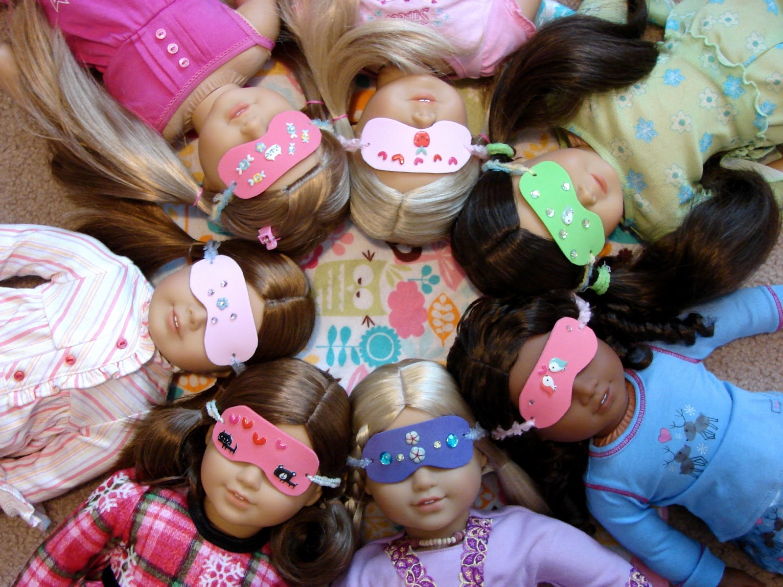 American Girl Doll Play Tutorial Make a Sleep Mask for Your Doll