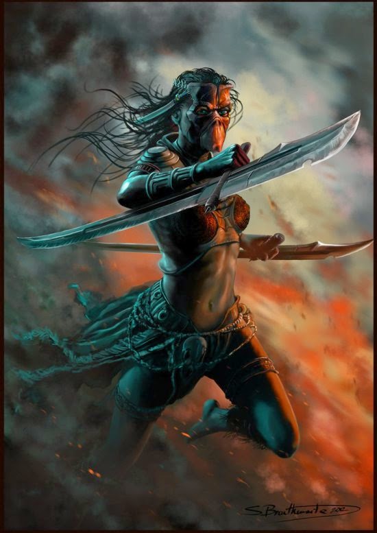 Fantasia e ficção científica nas ilustrações de Shane Braithwaite Shane Braithwaite deviantart ilustrações fantasia ficção