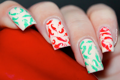 A Spicy Nail Art !