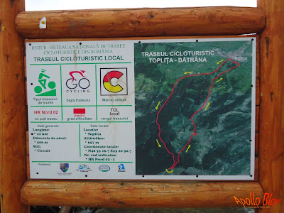 Traseu Cicloturistic Toplita Batrana
