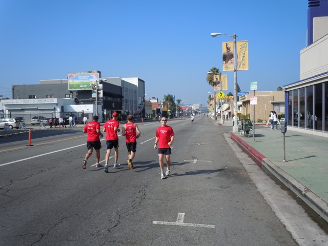 Jason runs AIDS Walk LA 2011