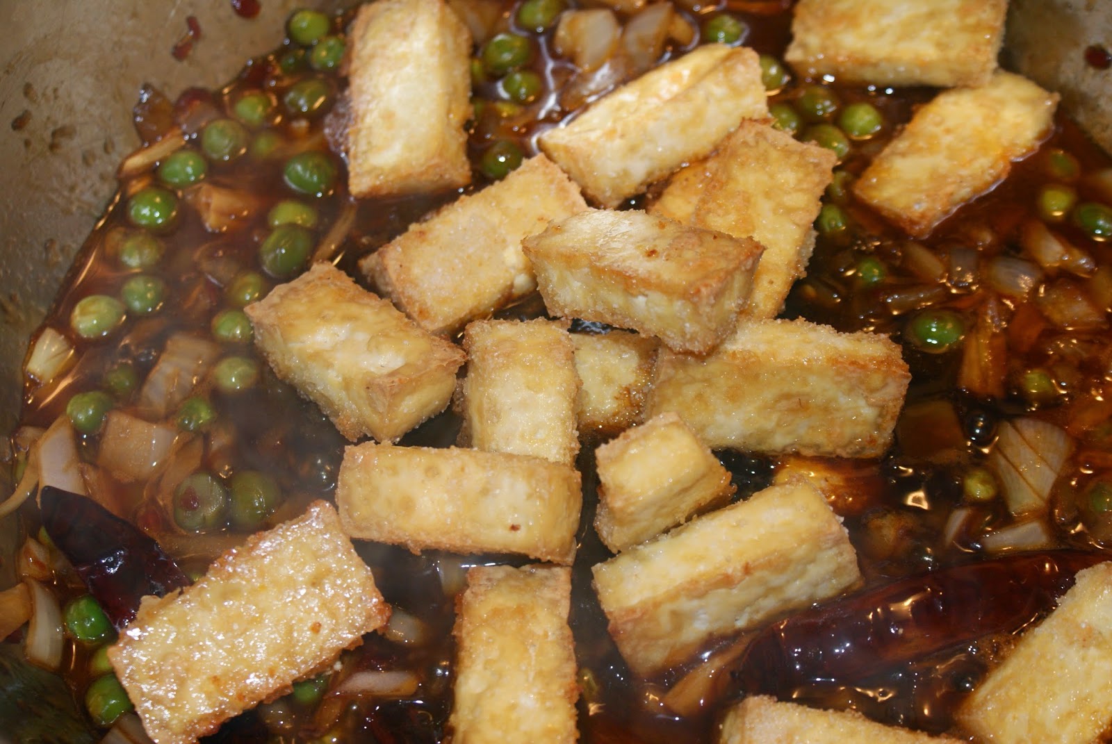 Nepali Tummy!! Nepali Style Tofu Chili Recipe!!