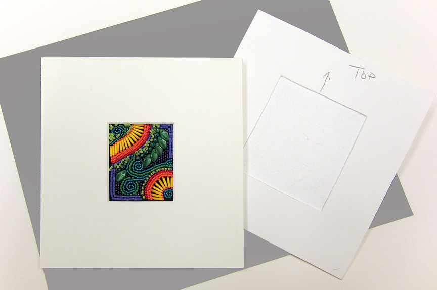 Beadlust How to Frame Bead Embroidery