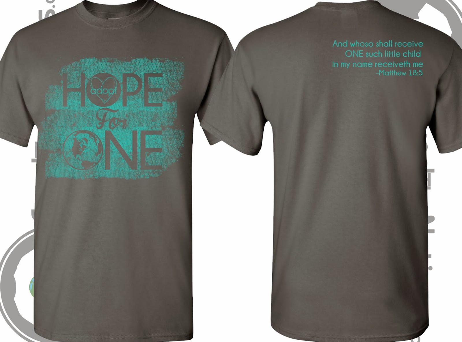 adoption shirt fundraiser