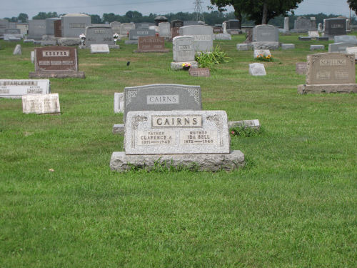 gravemarkers with name Cairns