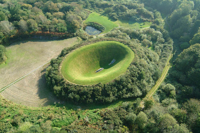 James Turrell Irish Sky Garden Crater