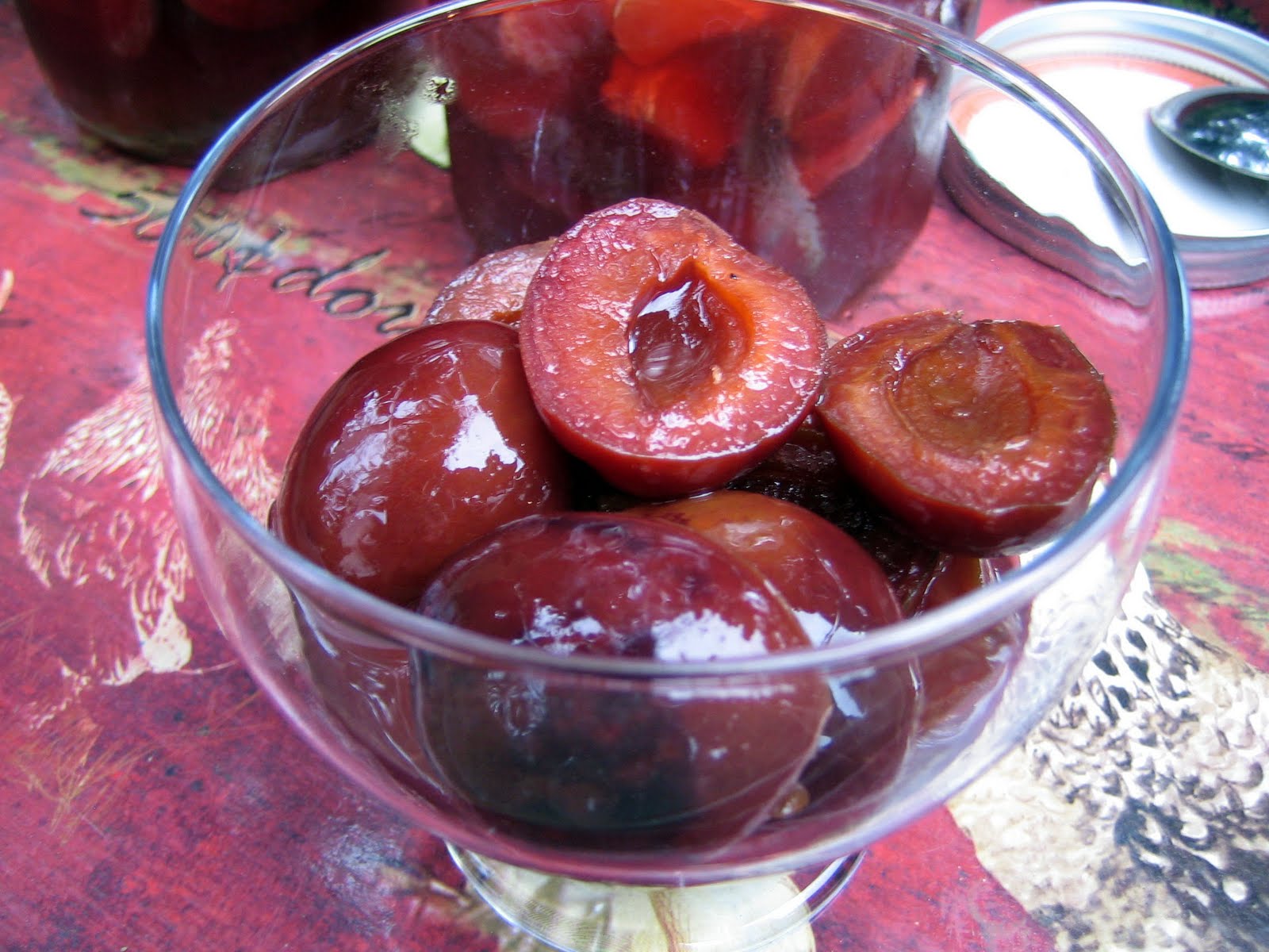 Blue Kale Road Mrs. Emerson’s Pickled Plums