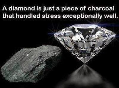 BECOME LIKE A DIAMOND !!