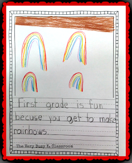 The Very Busy Kindergarten: First Grade Writing Workshop Chapter 2