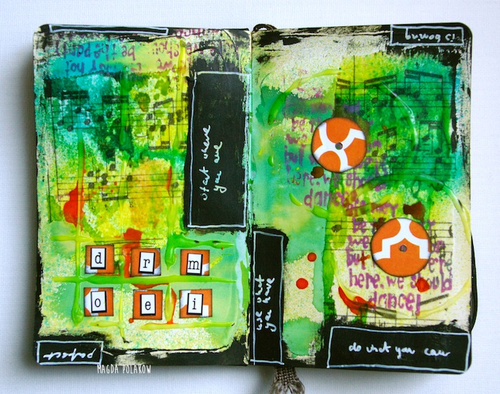 a sprinkle of imagination Moleskine pages