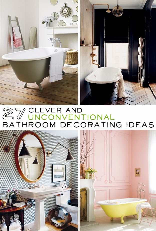 clever bathroom ideas 27 clever and unconventional bathroom decorating ideas clever bathroom ideas 27 clever and unconventional bathroom decorating ideas