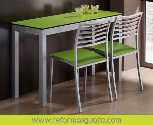 Mesa de cocina click de 45 cms extensible a lo ancho ~ reformas guaita