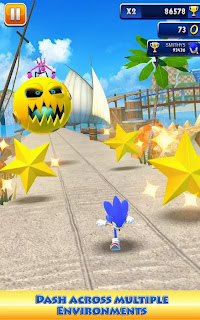 صورة من لعبة Sonic Dash