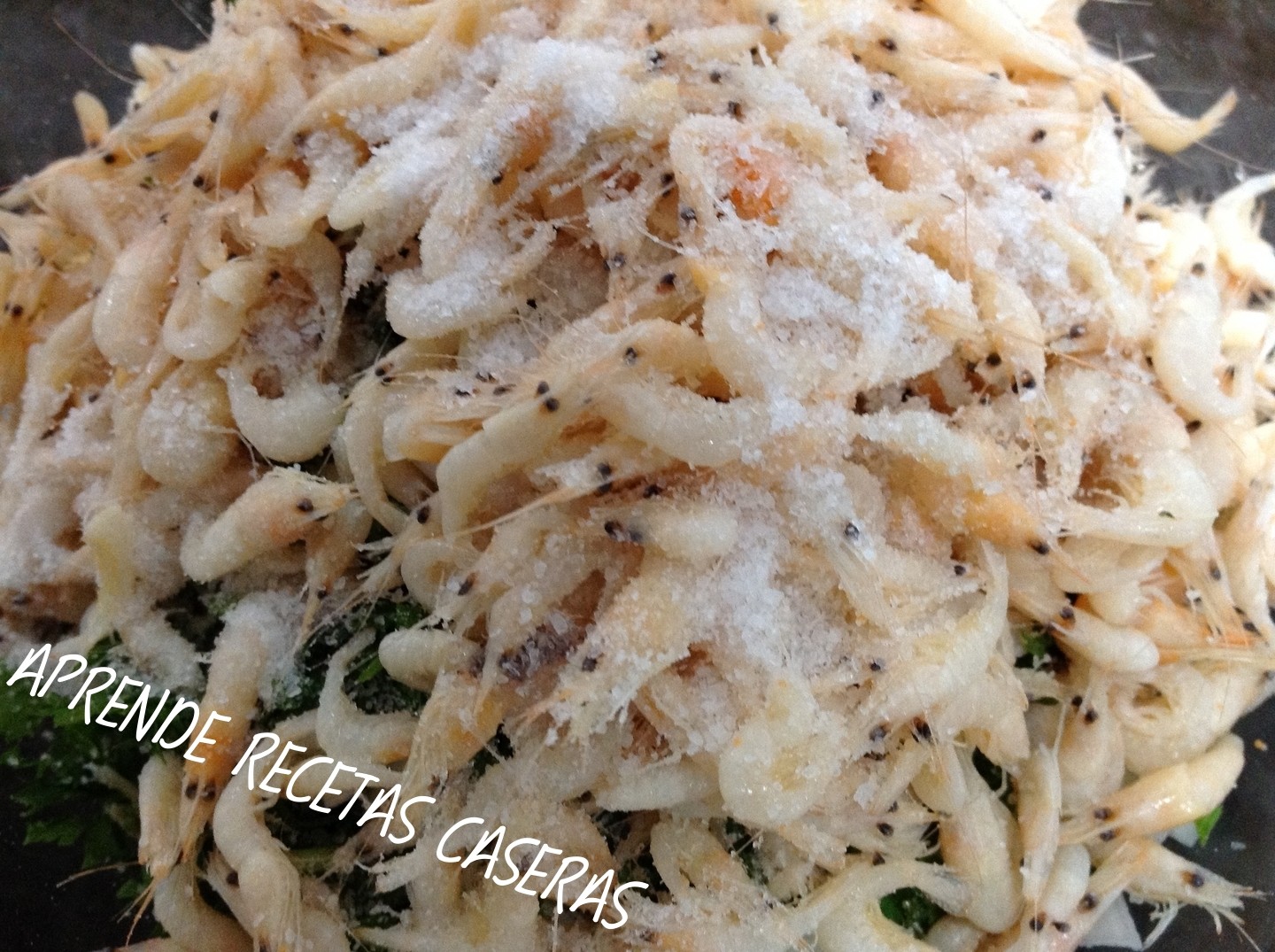 Aprende Recetas Caseras Tortillitas de Camarones