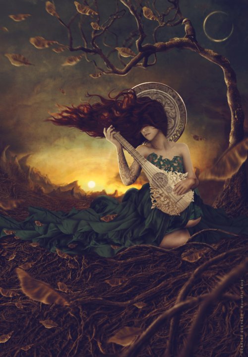 As incríveis, surreais e fantásticas foto-manipulações com anjos e mitologia de Carlos Quevedo Carlos Quevedo deviantart foto-manipulações photoshop sombrio surreal fantasia mitologia anjos deusas