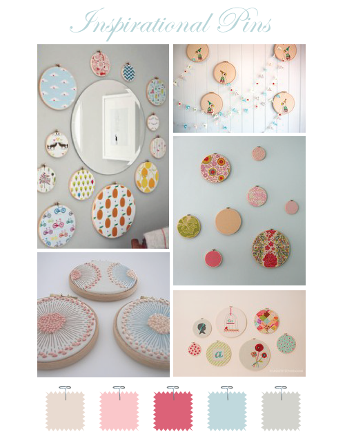 Embroidery hoop wall art Embroidery hoop wall art
