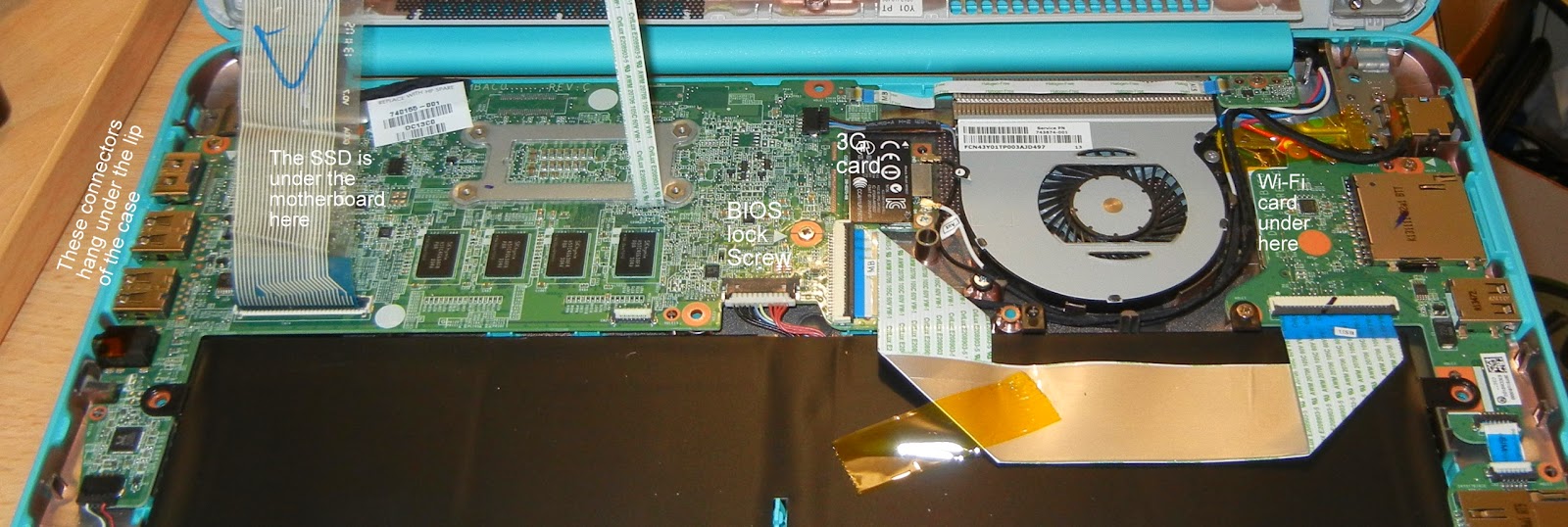 HP Series GinTai M2 Film Cooler SSD Heatsink Replacement for HP Chromebook 14 G1 Celeron 2955U