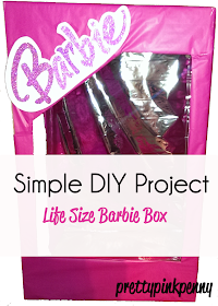 diy life size barbie box