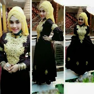 Gamis cantik desain elegan untuk hari raya lebaran tahun 2015 Gamis cantik desain elegan untuk hari raya lebaran tahun 2015