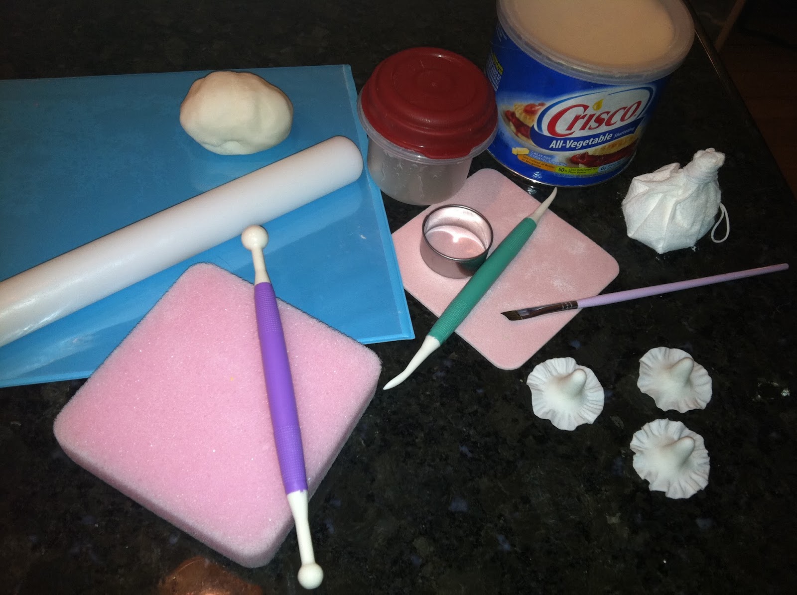 The Iced Queen Gum Paste Carnation