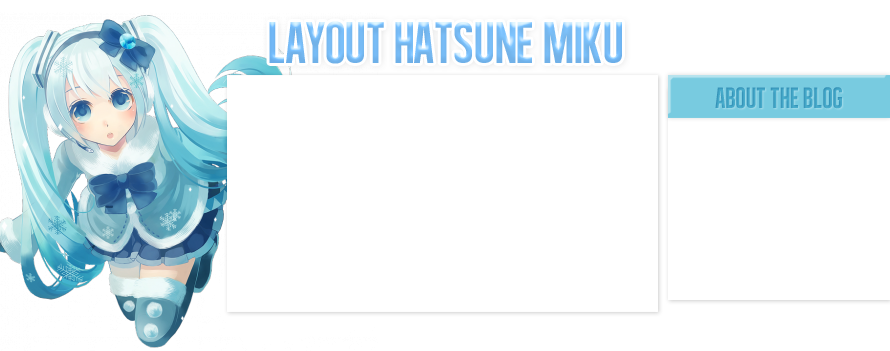 Layout Free Hatsune Miku