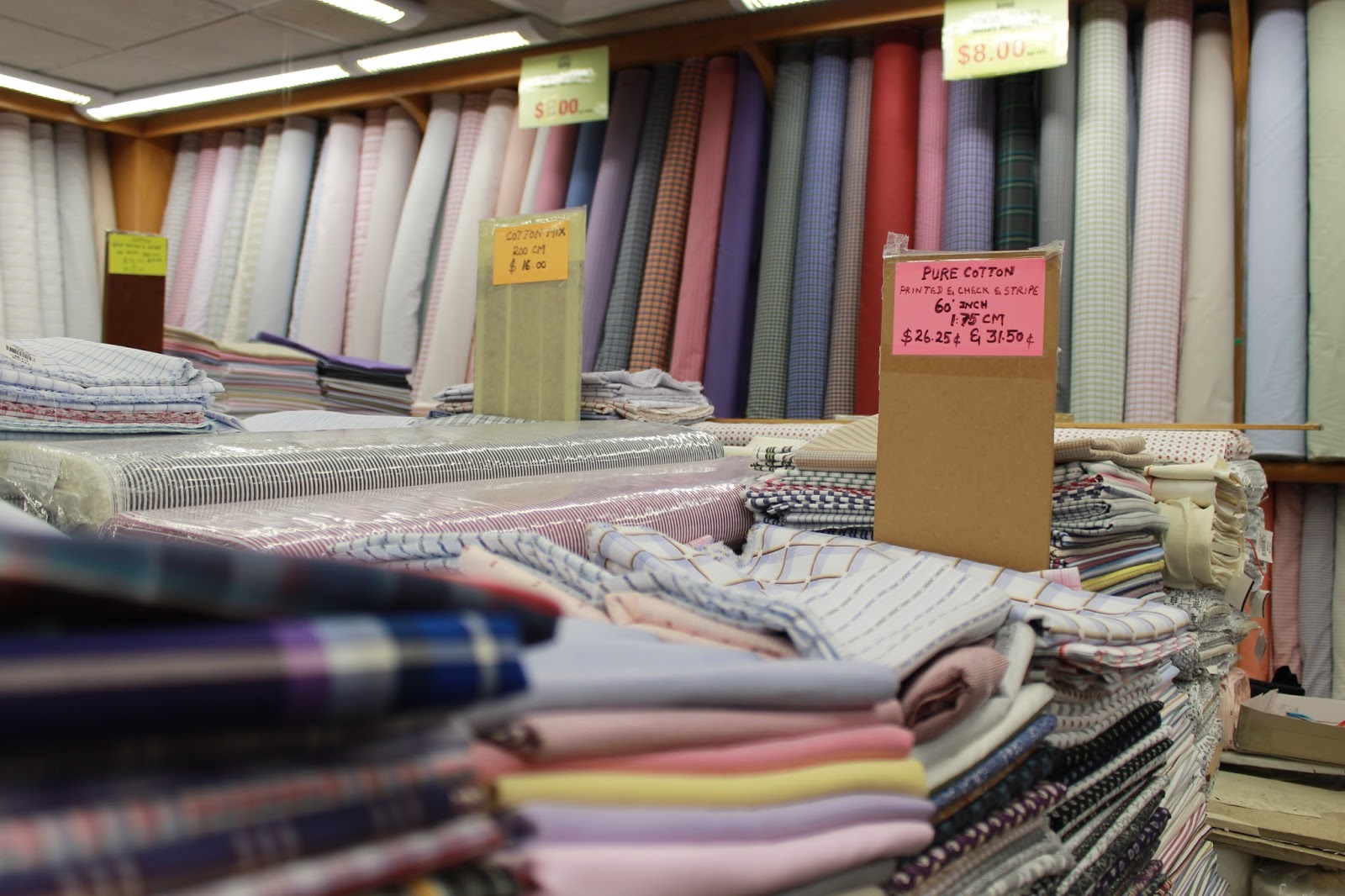 meggipeg Fabric shopping in Singapore