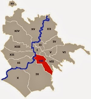 Il territorio dell'VIII (ex XI) Municipio
