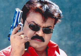 Vijayakanth Bullet Scene