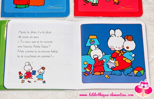 La Bibliotheque De Clementine Petit Lapin Blanc Par Marie France Floury