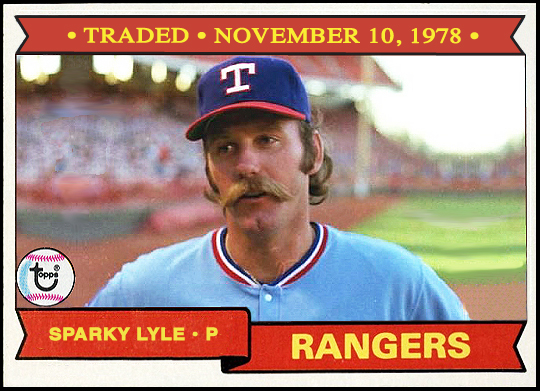 Lot Detail - 1980 Sparky Lyle Texas Rangers Game-Used Light Blue Jersey