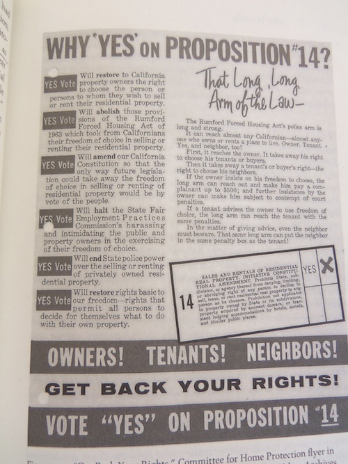 Jesse's Blog Prop 14 and the Struggle for Fair Housing in California