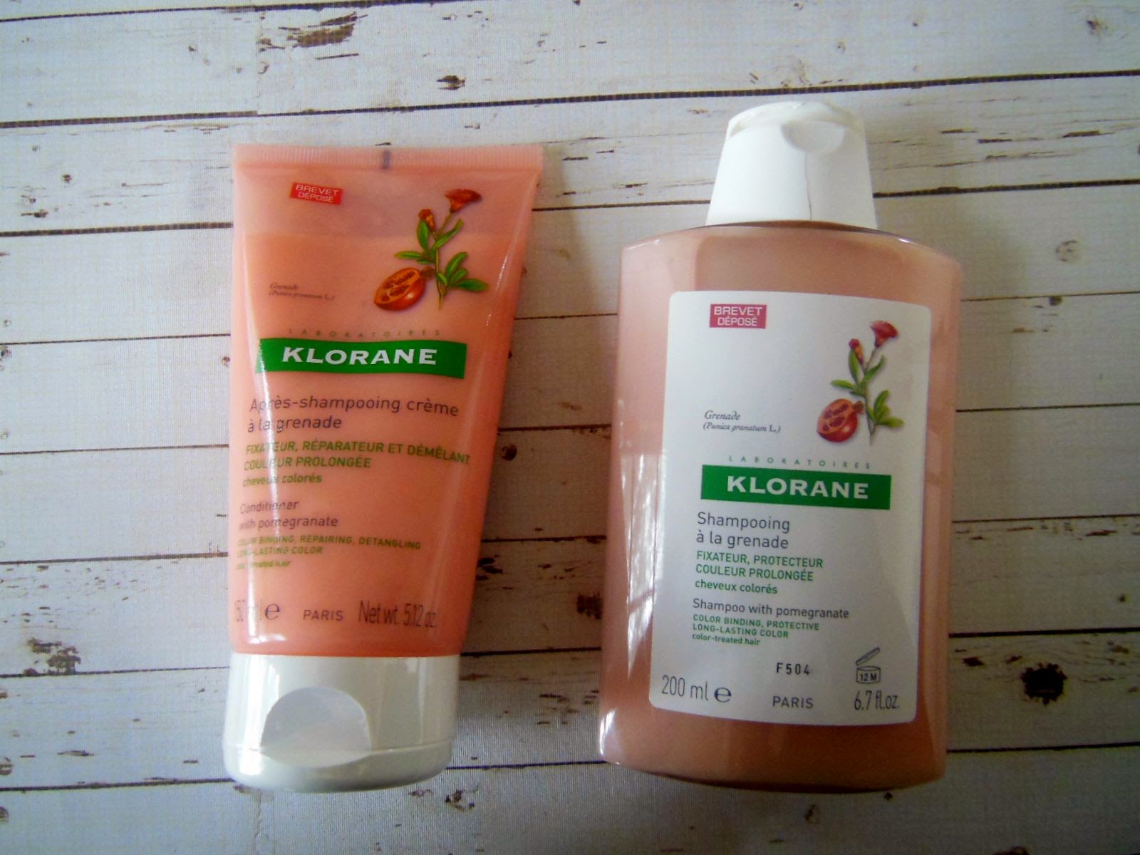 PRODUCT REVIEW KLORANE SHAMPOO AND CONDITIONER WITH POMEGRANATE The