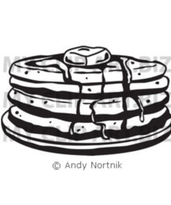 Pancakes Clip Art