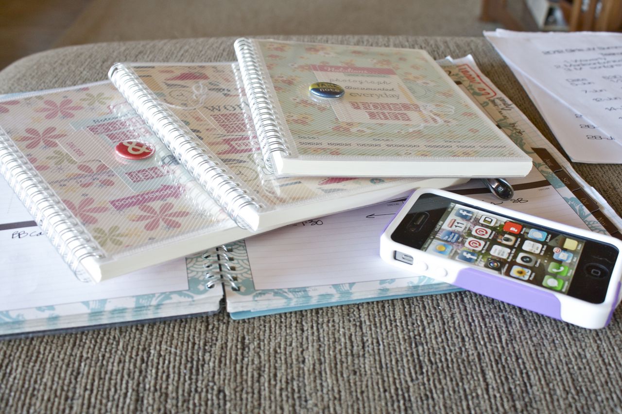mish mash on organizing a notebook for everything my notebook